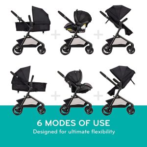 Evenflo Sibby travel system-side-functions