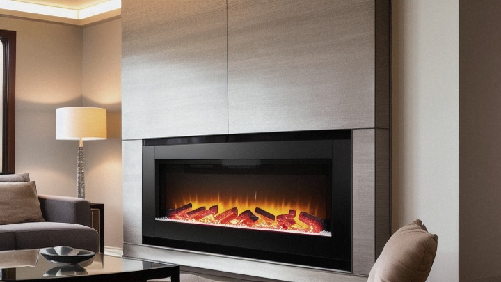 How-do-you-make-a-freestanding-electric-fireplace-look-built-in