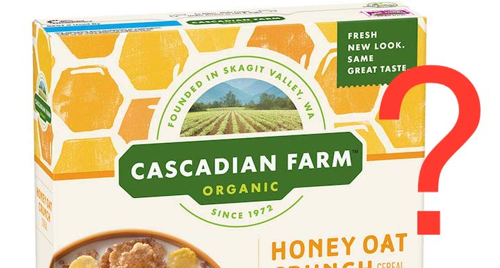 Is Cascadian Farms really organic